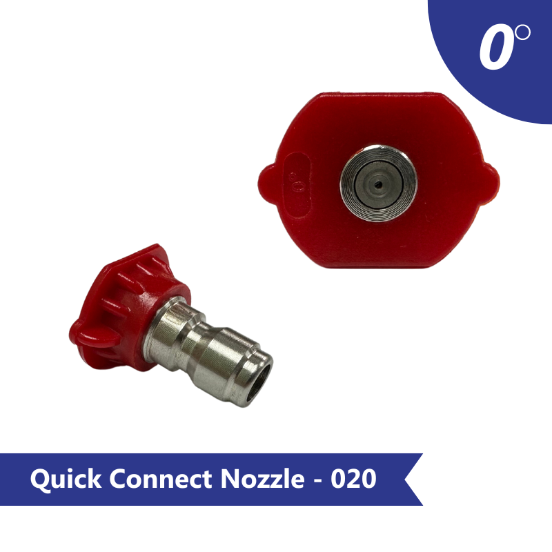 Quick Connect Nozzle - 00020 Red